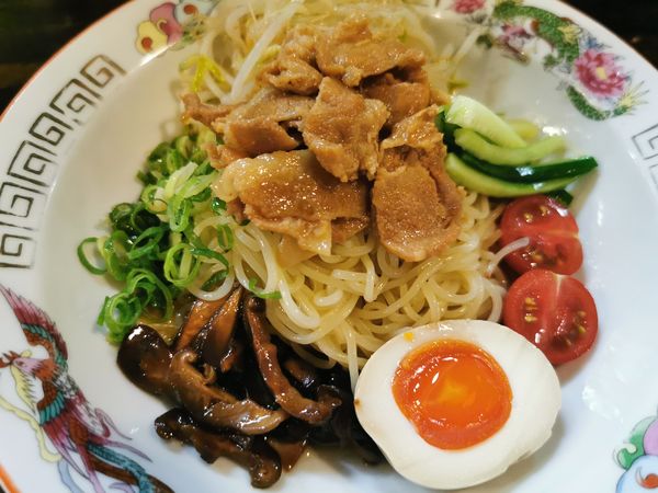 「冷やし中華」@中華そば専門店 阿波屋の写真