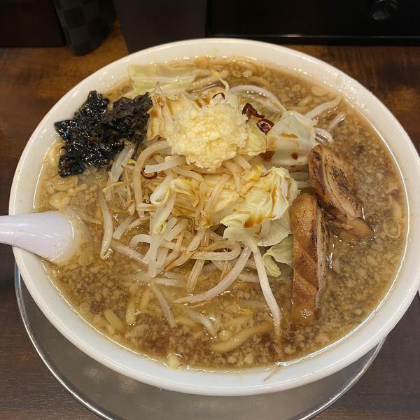 「潤次郎ラーメン　中盛り　¥990」@らーめん潤 亀戸店の写真