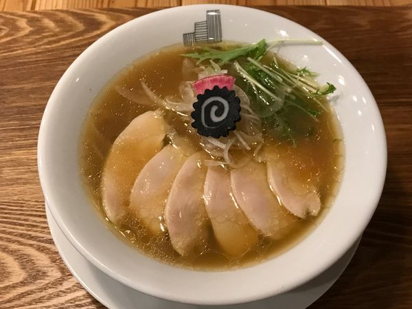 「貝出汁ラーメン　850円」@METRO RAMENの写真