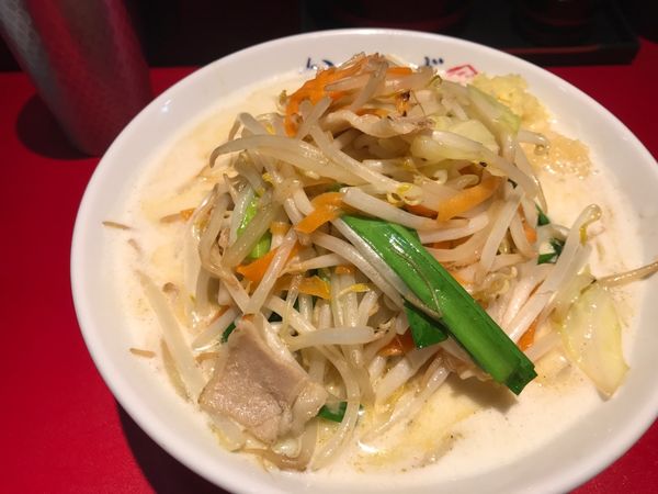 「濃厚タンメン＋唐揚げセット1000円」@濃厚タンメン かめしげの写真