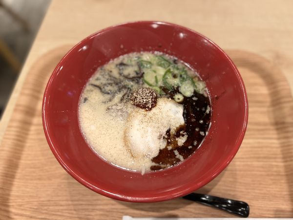 「赤丸新味837円(税込920円)」@一風堂 ルミネエスト新宿店の写真