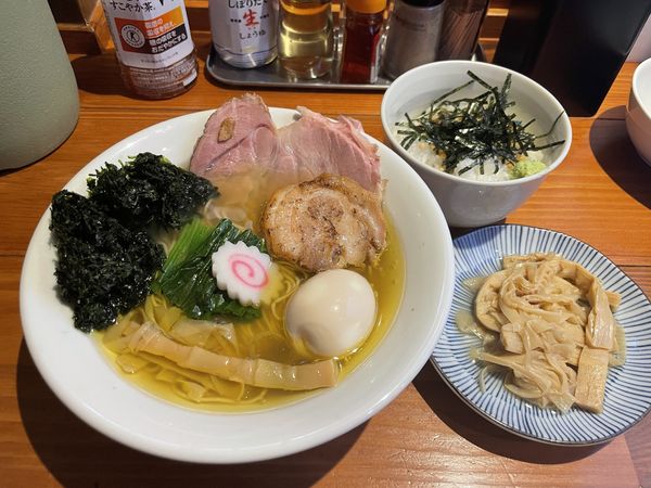 「淡麗塩ラーメン」@麺屋 真心の写真