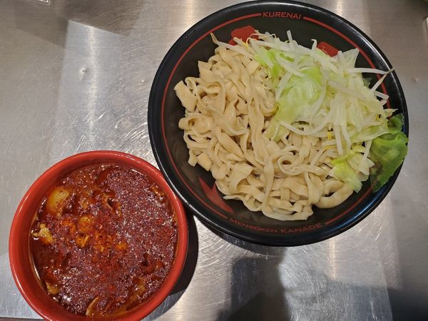 「紅つけ麺」@麺創研 紅 府中の写真