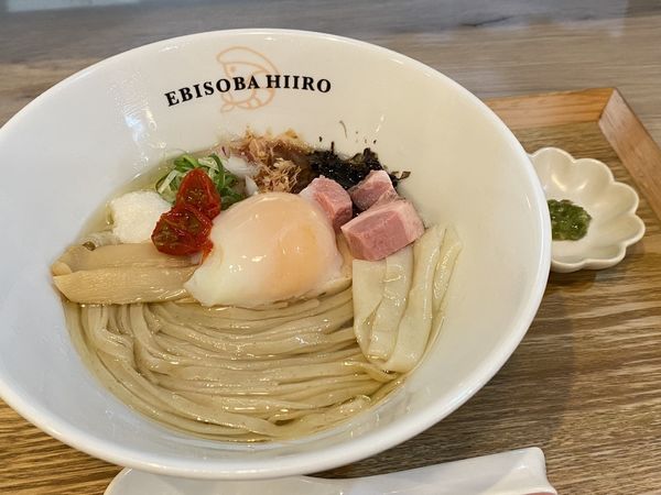 「京小麦ともち姫の冷香麺」@えびそば 緋彩の写真