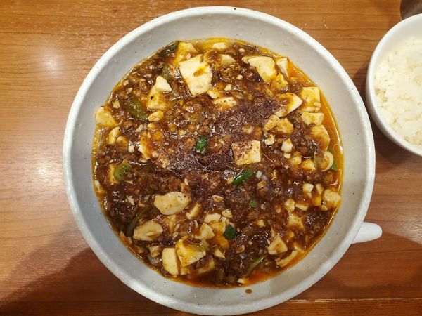 「麻婆麺」@SHIBIRE NOODLES 蝋燭屋 表参道ヒルズ店の写真