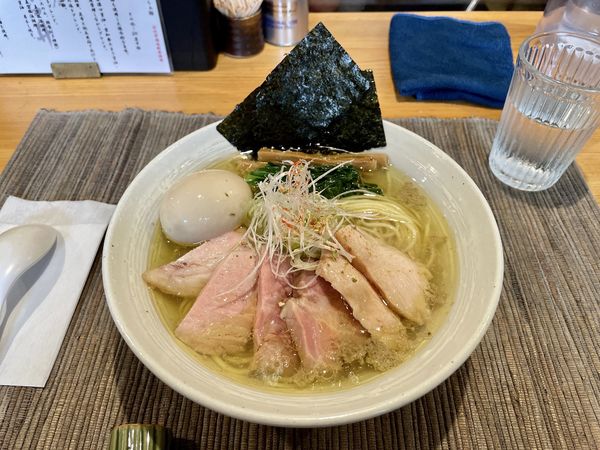 「特製塩らぁ麺 中盛」@麺屋 さくら井の写真