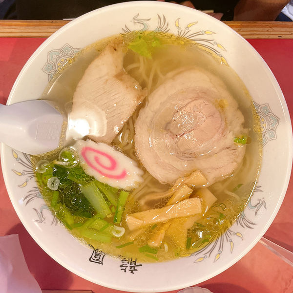 「黄金塩ラーメン」@新函館らーめん 龍鳳の写真