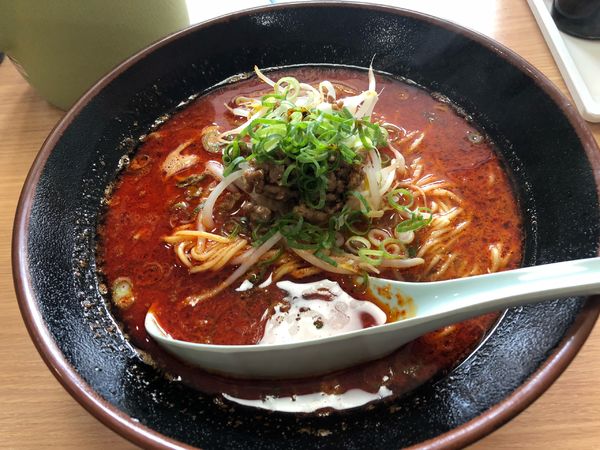 「坦々麺3辛」@長崎ちゃんめん 広島安佐南店の写真