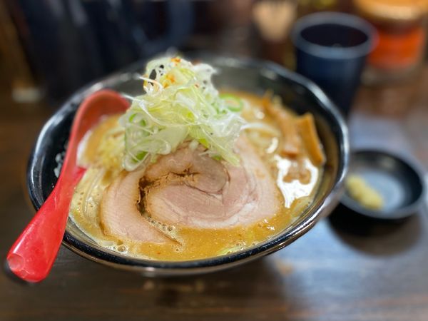 「味噌らーめん　ヤサイマシ」@麺処 花田 池袋店の写真