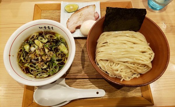 「ホロホロ南蛮つけ蕎麦　味玉」@中華蕎麦 時雨の写真