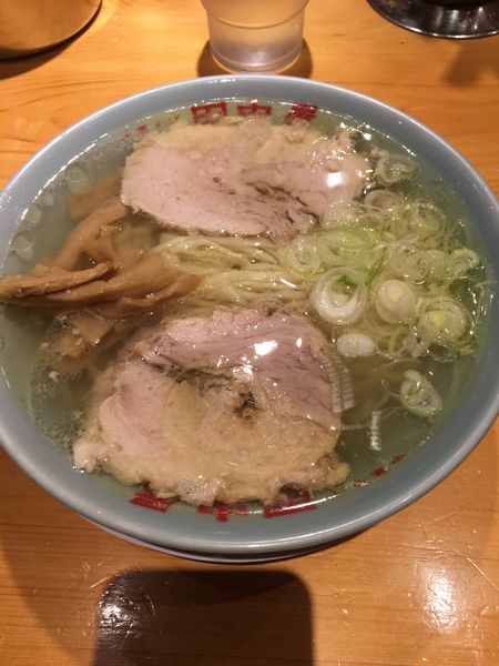 「中華そば(780円)鶏油」@中華そば 田中屋の写真