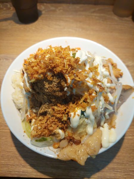 「汁無し　250g」@麺屋 浜一の写真