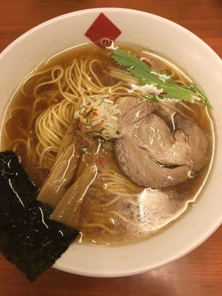 「鶏だし　醤油　中華そば(790円)」@東京の中華そば ちよがみの写真
