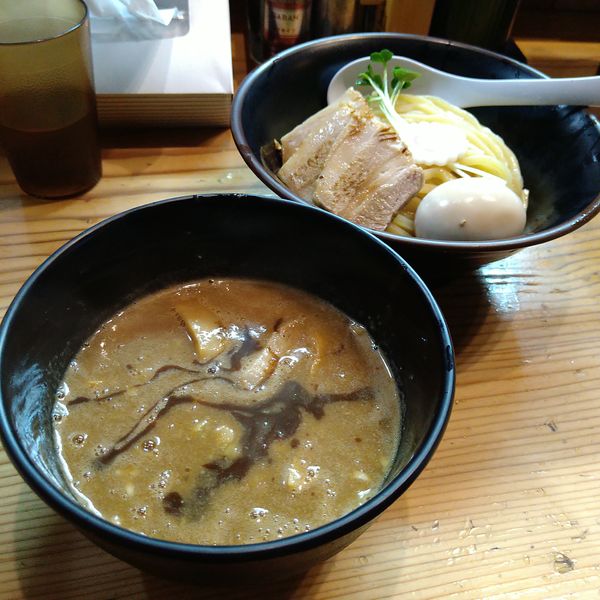 「特製つけ麺(並)」@銀座 朧月の写真