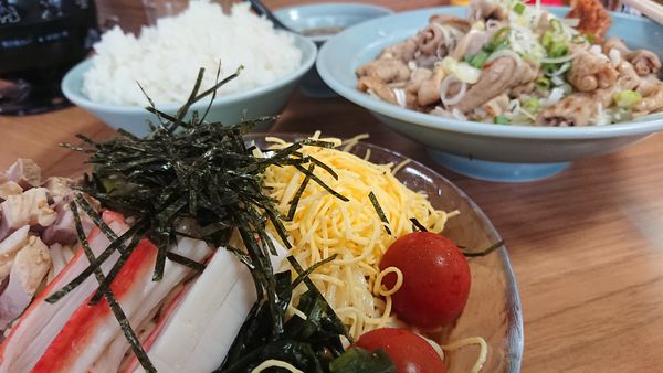 「冷やし中華」@三代目 蝦夷 坂戸にっさい店の写真