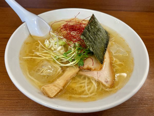 「冷しらーめん(塩)」@自家製麺☆宇都宮餃子 こむさしの写真
