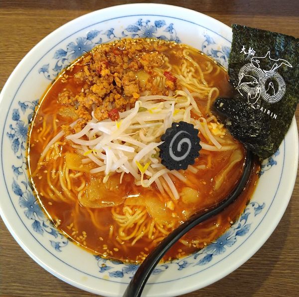 「勝浦タンタンメン（大盛り）」@大輪 鴨川店の写真