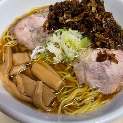 こがしネギラーメン 醤油 こがしネギ中盛