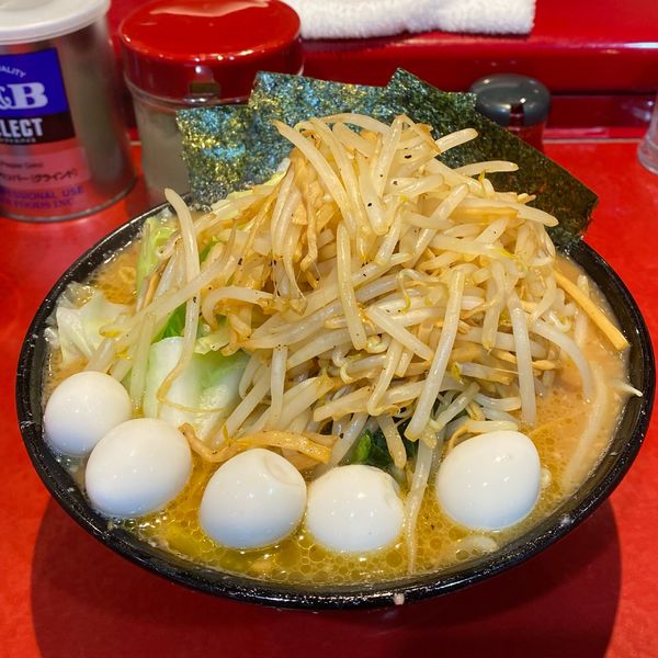 「ラーメン　(野菜畑＋うずら)」@厚木家の写真