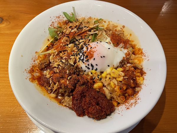 「汁なし担担 5辛 ¥1150」@Hino担担麺 kokuuの写真