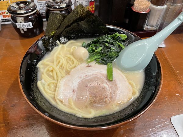 「ラーメン塩」@横浜家系ラーメン 壱角家 葛西店の写真