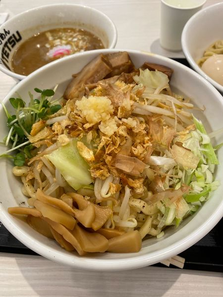 「まぜそば」@つけめん TETSU ららぽーと新三郷店の写真