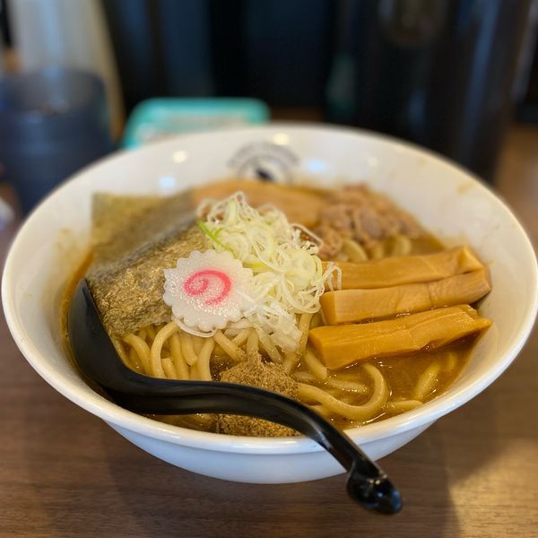 「濃厚狼煙らーめん」@狼煙 東大宮店の写真