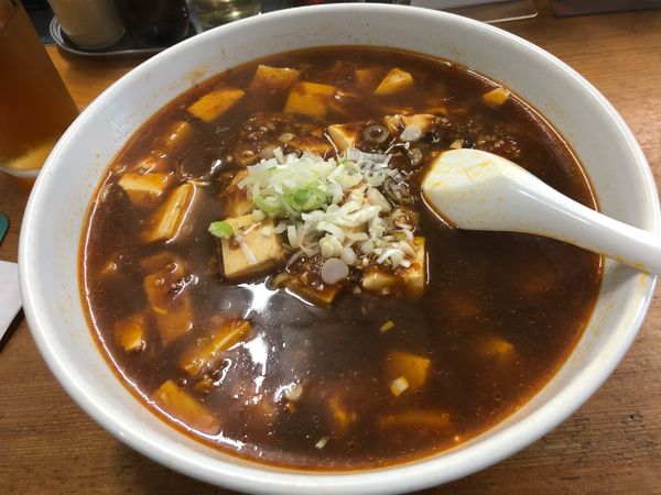「麻婆麺大盛650円＋50円」@中華料理 龍馬の写真