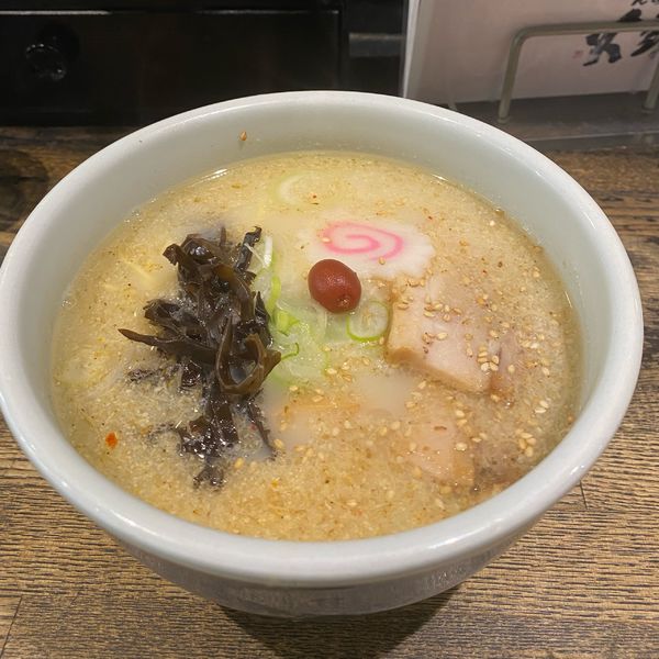 「塩ラーメン」@らーめん 山頭火 原宿店の写真