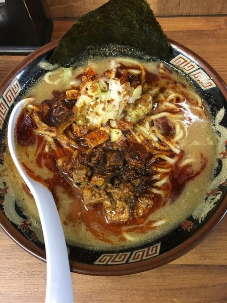 「担々豚骨(750円)」@担々豚骨 バシンランの写真