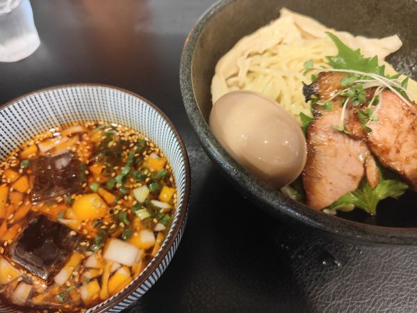 「冷やしつけ麺＋味玉」@麺屋宗 -sou- 高田馬場本店の写真