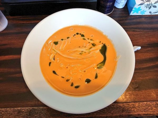 「スープ・ド・ポワソンの冷たいかけ、など」@稲荷屋の写真