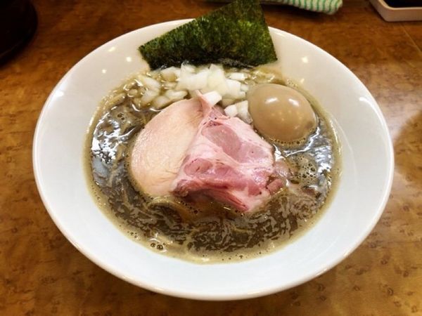 「味玉純煮干そば」@中華そば 児ノ木の写真