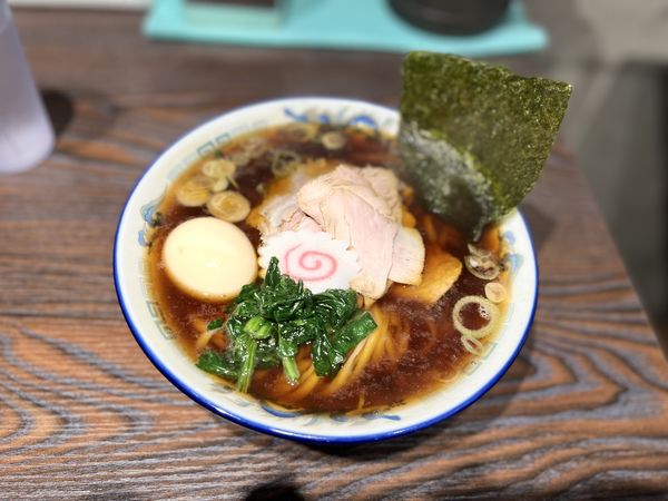 「味玉ラーメン800円(税込)」@生姜正油ラーメン専門店 たかのの写真