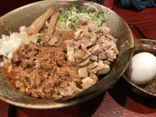 「まぜそば」@食処 渓の写真