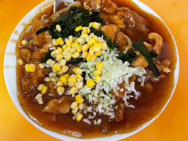 「焼肉冷し(¥720)」@中華 大進の写真