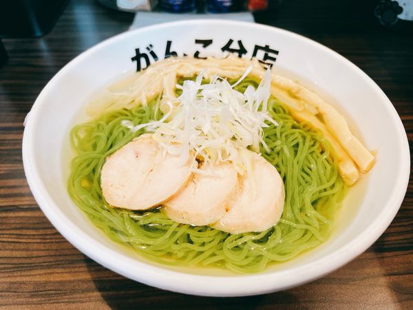 「塩・ひんやり マイルド味 ワカ麺」@元祖一条流がんこ 総本家(二代目)の写真