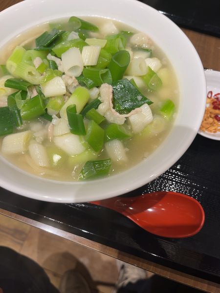 「ねぎタンメン+野菜」@湯菜坊の写真