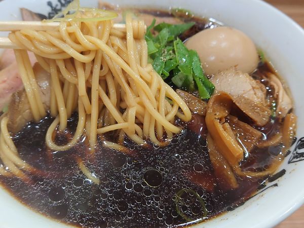 「中華そば肉増し味玉¥1000」@麺屋 丈六の写真