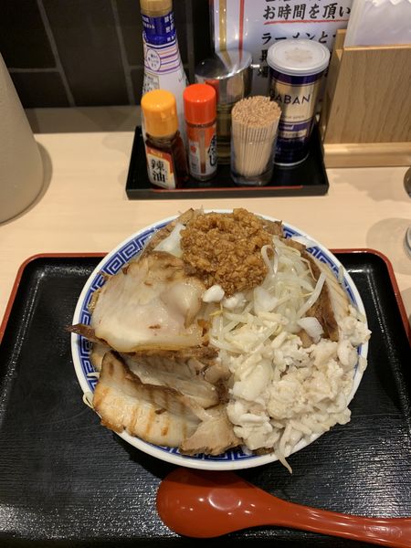 「角ふじ（バカ豚）」@二代目 麺屋こうじの写真