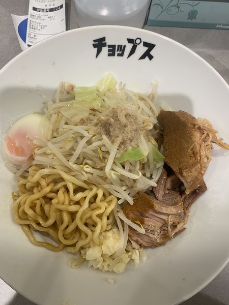 「まぜそば中 750」@まぜそば 渋谷 チョップスの写真