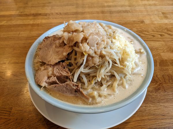 「中らーめん(ラーポン+絆の日)」@博多十一番街の写真