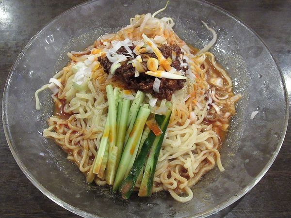 「【限定】胡麻どろ冷やし担担麺（800円）」@大阪王将 府中店の写真