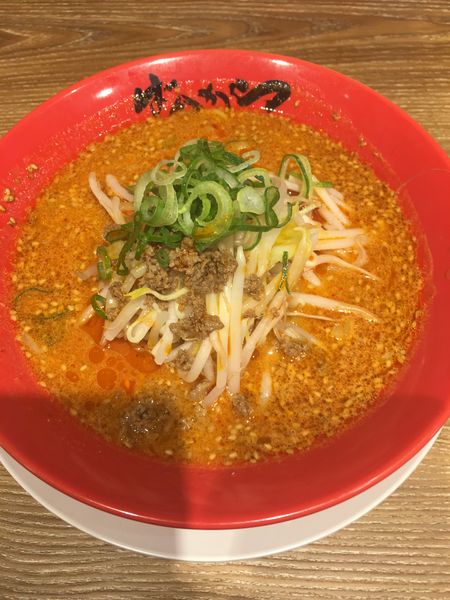「麻辣肉味噌(950円)1辛」@旭川味噌ラーメン ばんから 新宿歌舞伎町2号店の写真