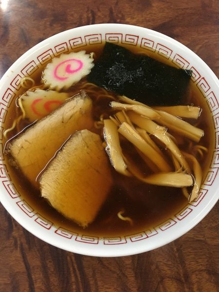 「ラーメン(650円)」@三角屋の写真