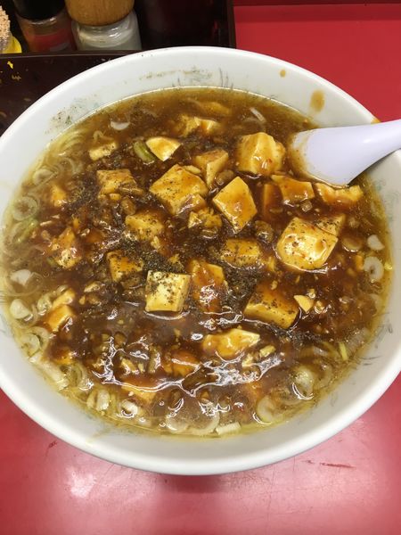 「麻婆ラーメン(880円)」@ラーメン菊屋の写真