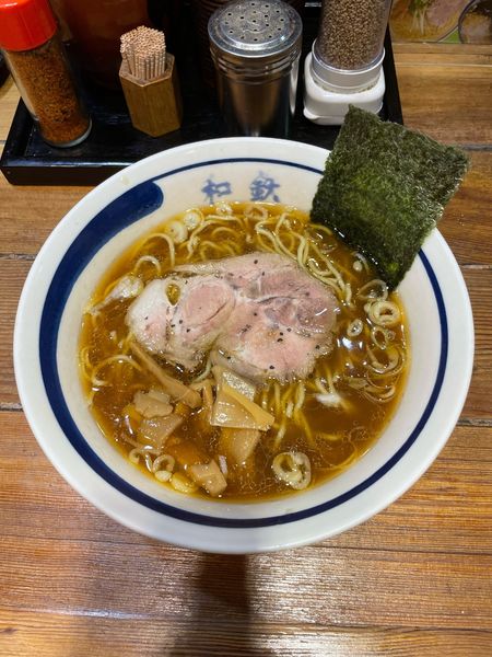 「中華そば(700円)」@和風ラーメン 和鉄の写真