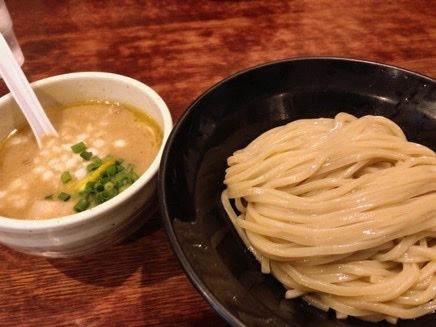 「鶏白湯つけ麺」@麺堂 稲葉の写真
