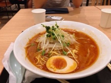 「辛味噌ラーメン」@らー麺 畑の写真