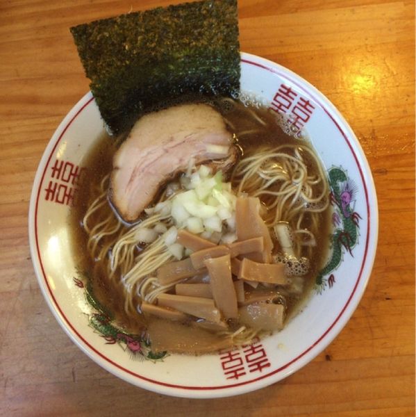 「烏賊煮干中華そば」@つけ麺 弥七の写真